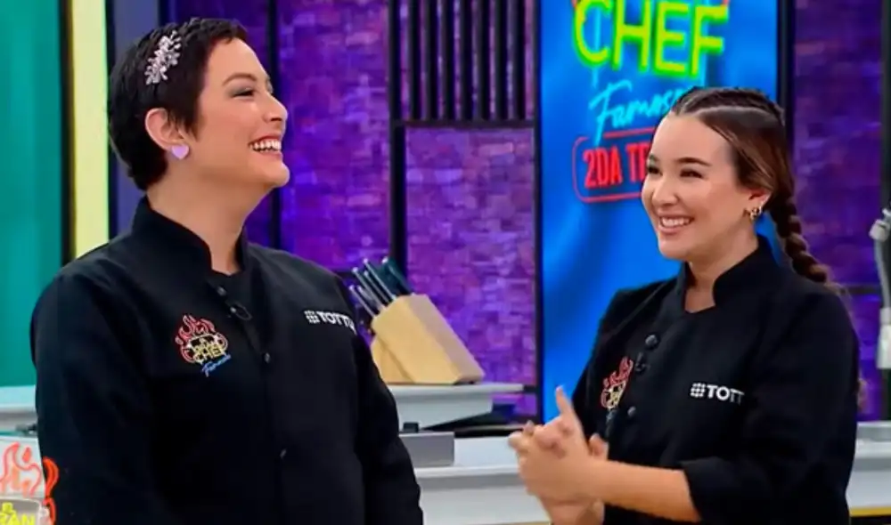 Natalia Salas es la campeona de la segunda temporada de 'El gran chef: famosos'. Foto: Captura/Latina/'El gran chef: famosos' Natalia Salas es la campeona de la segunda temporada de 'El gran chef: famosos'. Foto: Captura/Latina/'El gran chef: famosos'