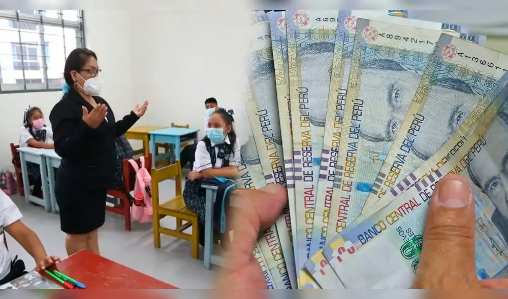 Conoce la fecha de la entrega del Bono docente 2023. Foto: Composición GLR Conoce la fecha de la entrega del Bono docente 2023. Foto: Composición GLR