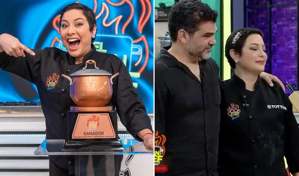 Natalia Salas ganó la gran final de "El gran chef famosos" segunda temporada. Foto: Latina