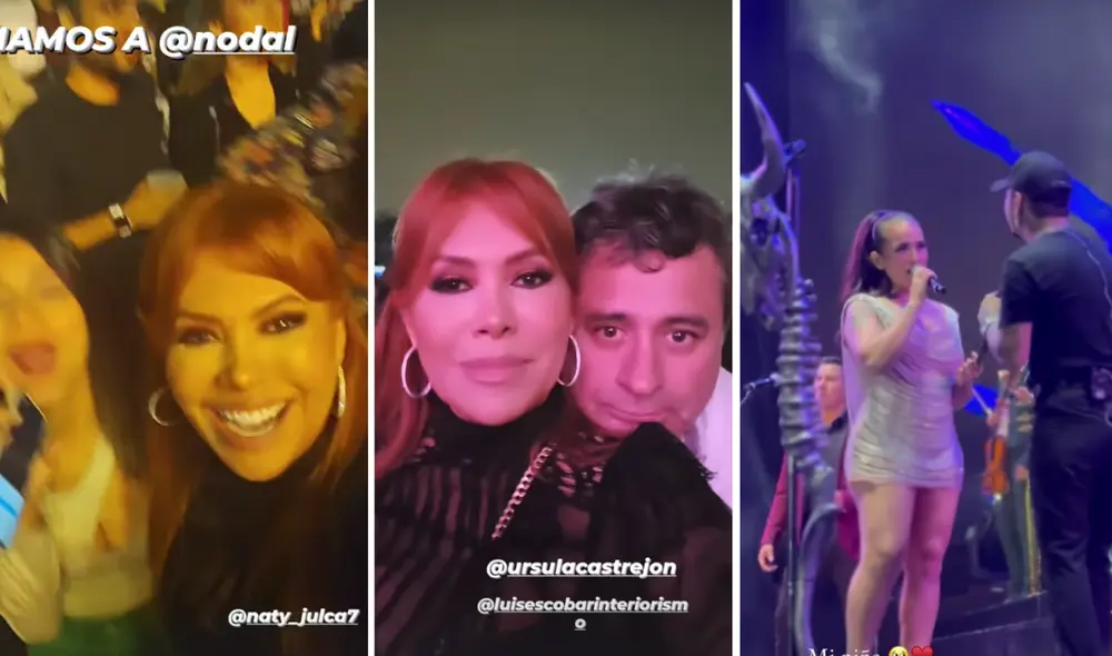 Magaly Medina se declara fan de Christian Nodal. Foto: composición LR/Instagram - Video: Instagram
