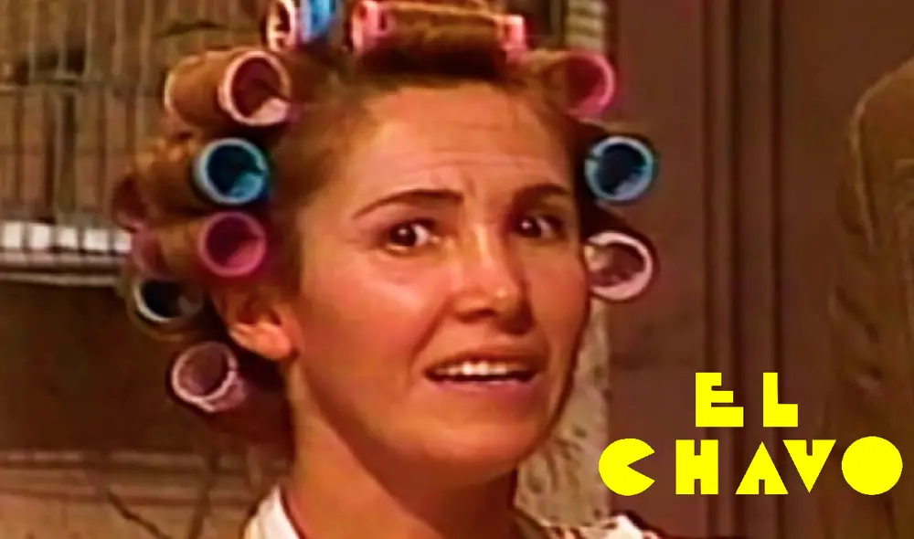 Doña Florinda es conocida por siempre usar ruleros. Foto: composición LR/Televisa