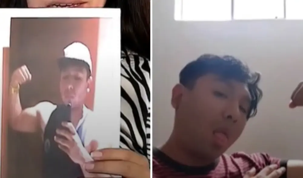 El agresor aún no es detenido. Foto: composición LR/captura de ‘América noticias’ / Video: ‘América noticias’