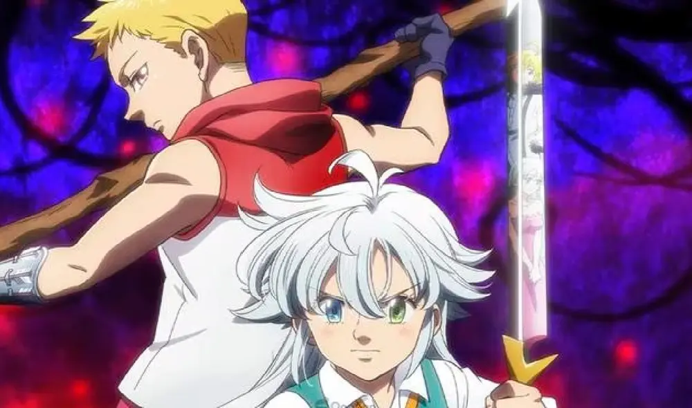 Tristan y Lancelot se unirán para luchar en 'The seven deadly sins: el rencor de Edimburgo' parte 2. Foto: Netflix Tristan y Lancelot se unirán para luchar en 'The seven deadly sins: el rencor de Edimburgo' parte 2. Foto: Netflix