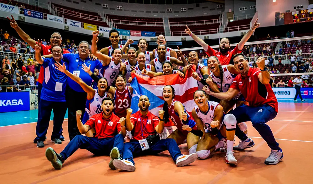 Puerto Rico tuvo que batallar ante República Dominicana para llegar a la final de la Copa Panamericana de Voleibol Femenino 2023. Foto: Norceca Puerto Rico tuvo que batallar ante República Dominicana para llegar a la final de la Copa Panamericana de Voleibol Femenino 2023. Foto: Norceca