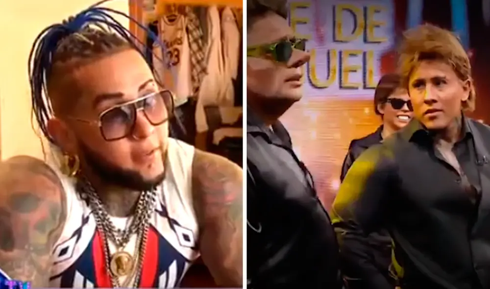 La 'Mackyna' sorprendió a los seguidores de 'JB en ATV' con su participación en el espacio humorístico. Foto: composición LR/ATV