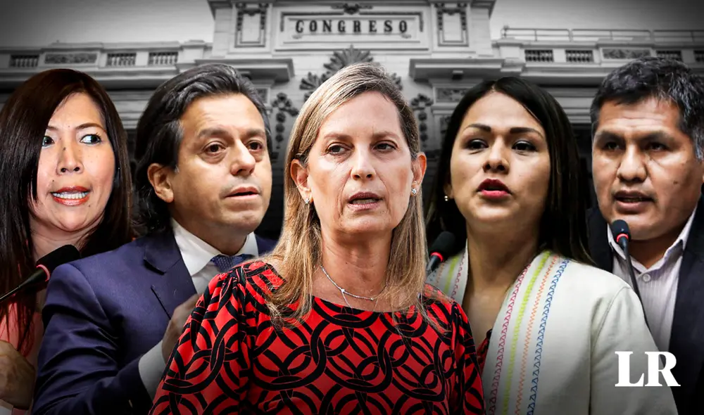 El 17% de los integrantes del Congreso son de Fuerza Popular, le siguen las bancadas de Perú Libre con 9% y APP con 8%. Foto: composición de Jazmín Ceras/La República El 17% de los integrantes del Congreso son de Fuerza Popular, le siguen las bancadas de Perú Libre con 9% y APP con 8%. Foto: composición de Jazmín Ceras/La República