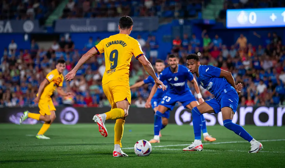 Barcelona empató sin goles ante Getafe en su debut en LaLiga 2023-24. Foto: Barcelona