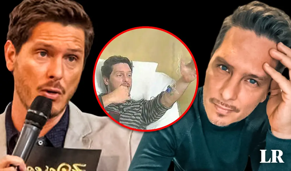 Cristian Rivero estuvo al borde de la muerte. Foto: composición de Alvaro Lozano/LR/América Televisión/Facebook/Cristian Rivero