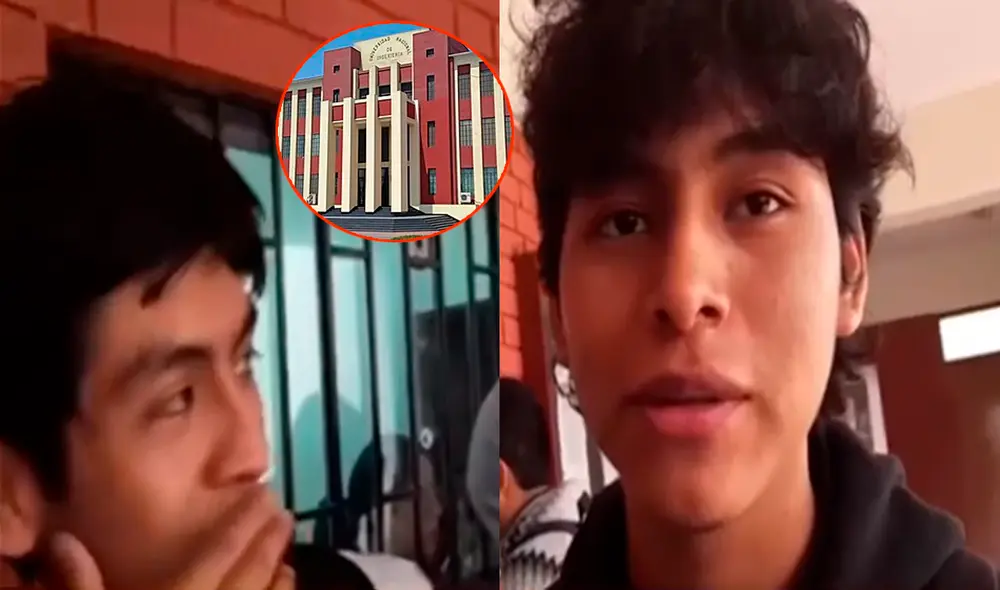 Usuarios aplaudieron el esfuerzo del joven estudiante de la UNI. Foto: composición LR/@Modestomontoya/TikTok