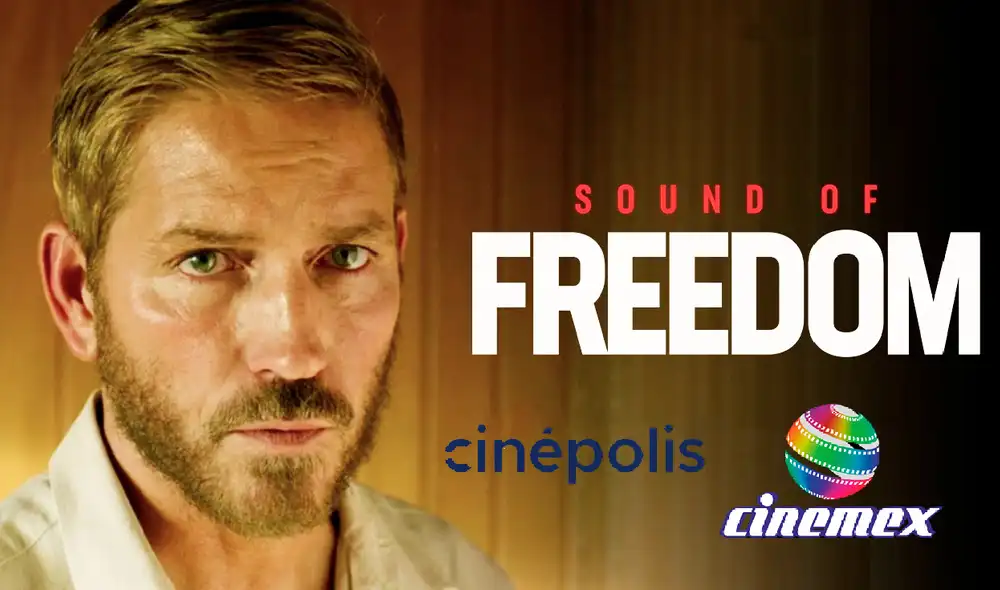 'Sound of freedom' es una producción de Angel Studios. Foto: composición LR/Angel Studios/Cinemex/Cinépolis 'Sound of freedom' es una producción de Angel Studios. Foto: composición LR/Angel Studios/Cinemex/Cinépolis
