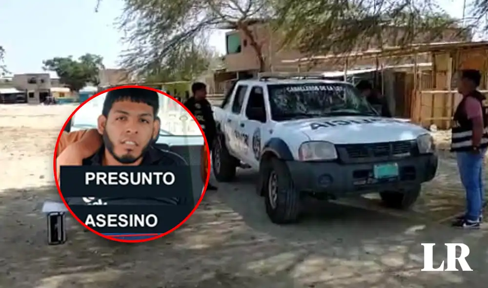 El presunto asesino se encuentra detenido en la sede policial de Sullana. Foto: composición La República/difusión