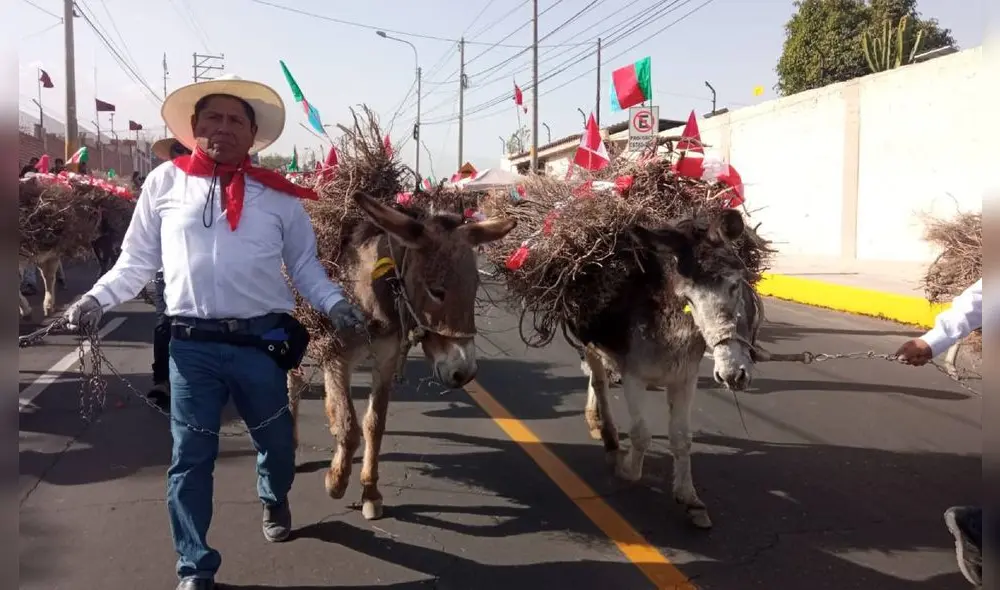 El recorrido inició al promediar la 1.30 p. m. Foto: Leonela Aquino/La República
