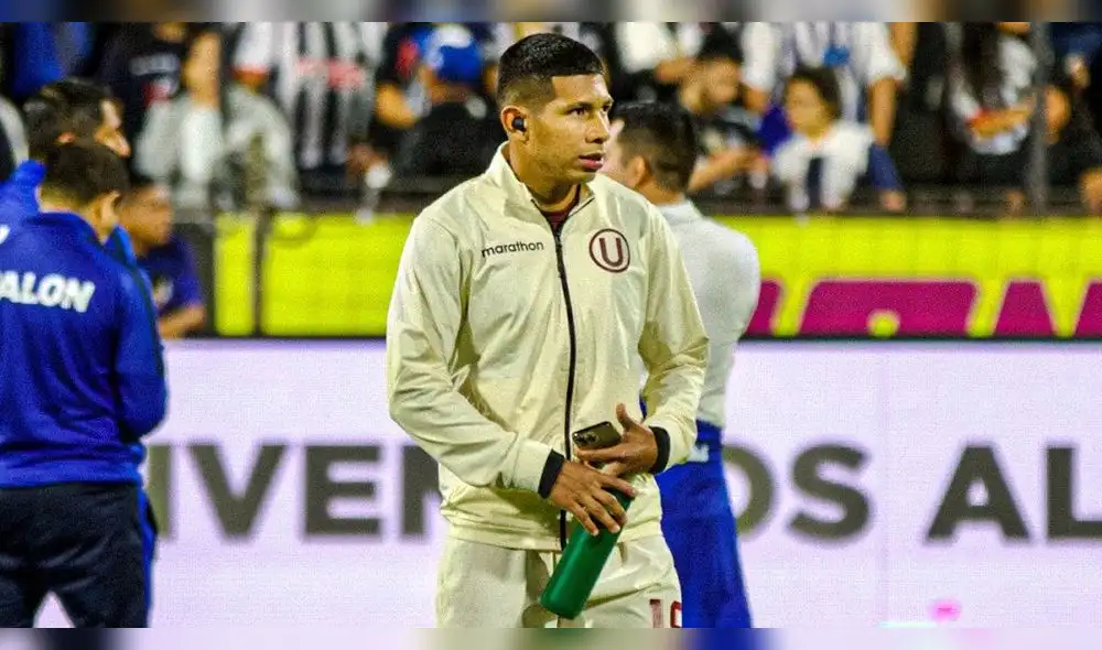 Edison Flores se pierde su segundo partido en Universitario. Primero fue ante Binacional la fecha pasada. Foto: Liga 1 Edison Flores se pierde su segundo partido en Universitario. Primero fue ante Binacional la fecha pasada. Foto: Liga 1