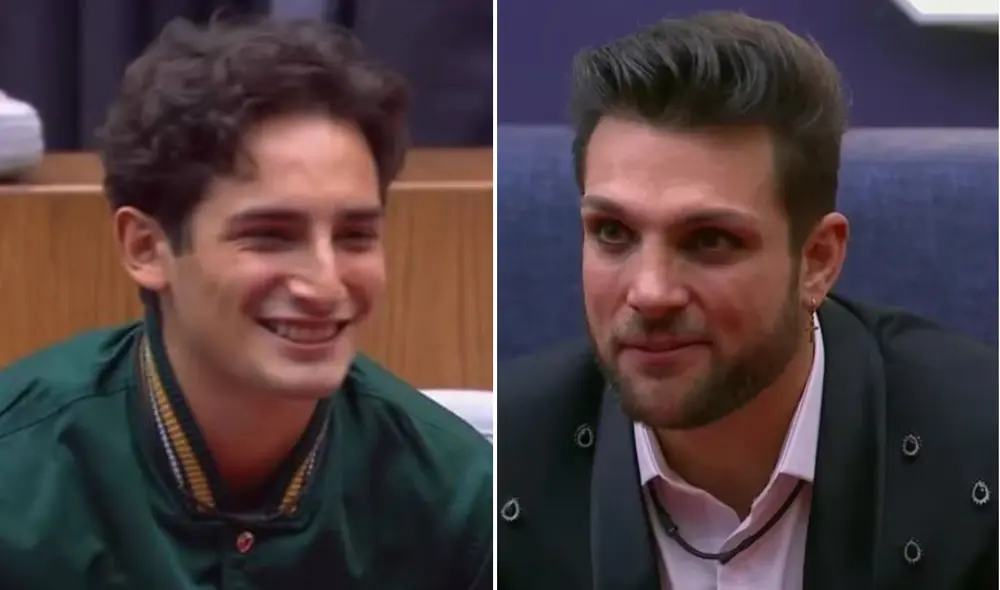 El peculiar mensaje que Emilio le envió al peruano Nicola Porcella en vivo. Foto: composición LR / Vídeo: Twitter