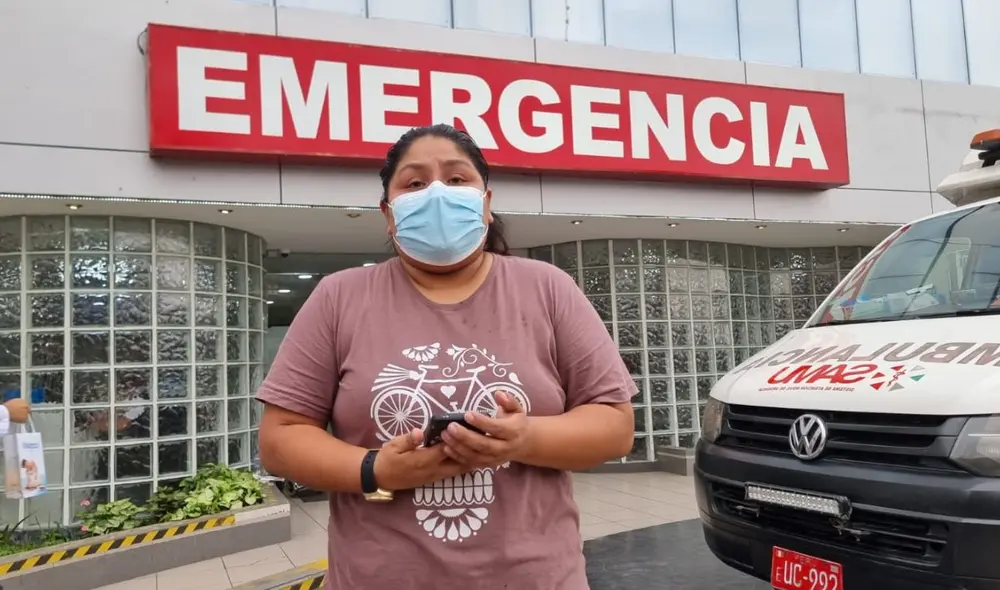 La madre solicitó que muestren el registro de las cámaras de seguridad. Foto: Gianella Aguirre/La República
