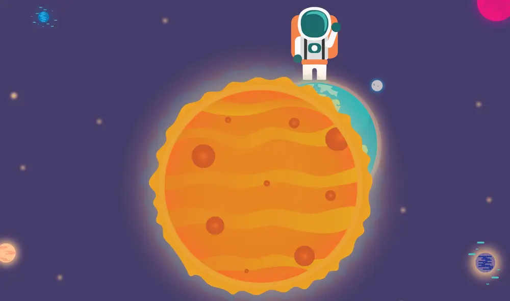 La Tierra gira de manera constante alrededor del Sol. Foto: Pinterest La Tierra gira de manera constante alrededor del Sol. Foto: Pinterest