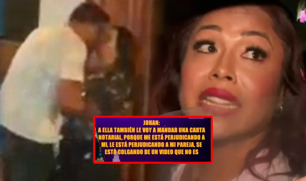 Dayanita se vería envuelta en un proceso legal si no se rectifica. Foto: Composición LR / Captura ATV Dayanita se vería envuelta en un proceso legal si no se rectifica. Foto: Composición LR / Captura ATV