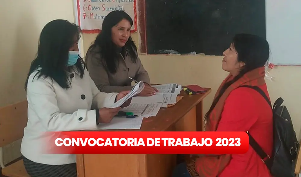 El Ministerio de Educación ofrece 31 puestos de trabajo en diferentes regiones del país. Foto: composición LR/Ministerio de Educación/Facebook El Ministerio de Educación ofrece 31 puestos de trabajo en diferentes regiones del país. Foto: composición LR/Ministerio de Educación/Facebook