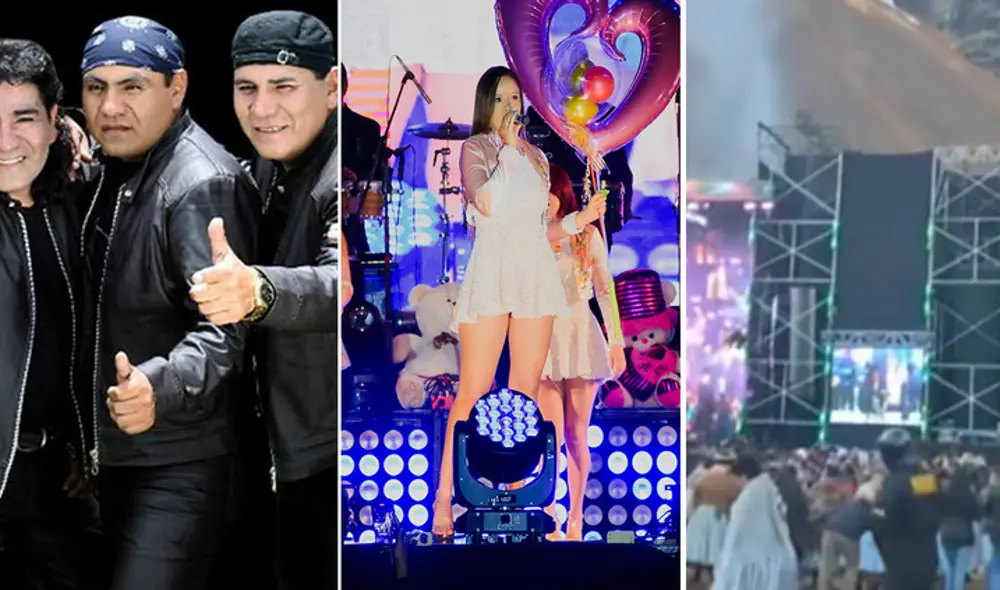 Los Ronisch y Corazón Serrano se ganaron la admiración del público en Bolivia. Foto: composición La República