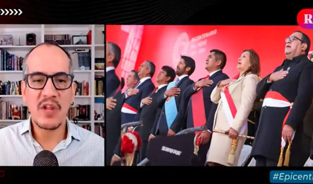 Gómez Fernandini, conductor de Grado 5. Foto: captura LR