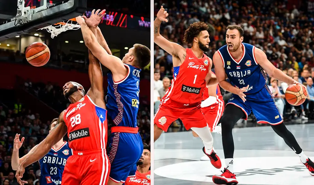 Repasa las principales incidencias del amistoso entre Puerto Rico vs. Serbia EN VIVO. Los boricuas se preparan para su debut en el Mundial de Baloncesto 2023. Foto: composición LR/Serbia basket