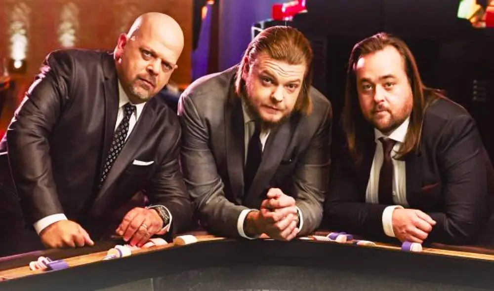 Rick Harrison, Corey y Chumlee son los actuales protagonistas de 'El precio de la historia'. Foto: History Channel