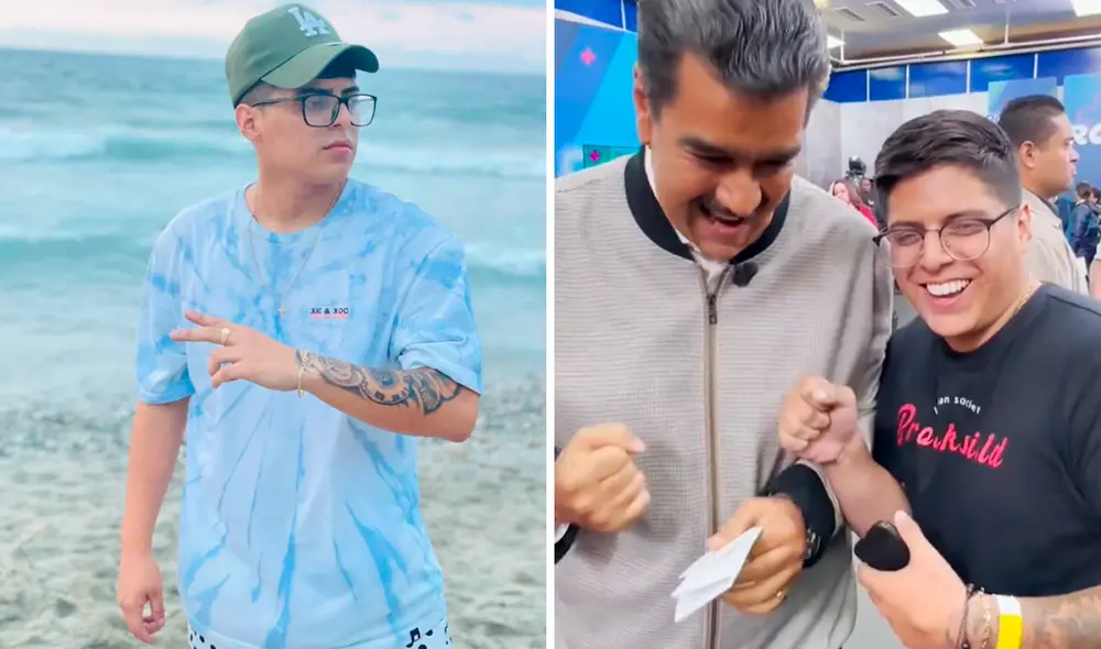Conoce AQUÍ un poco más sobre el protagonista de este viral. Foto: composición LR/Andy Toala/Nicolás Maduro/TikTok