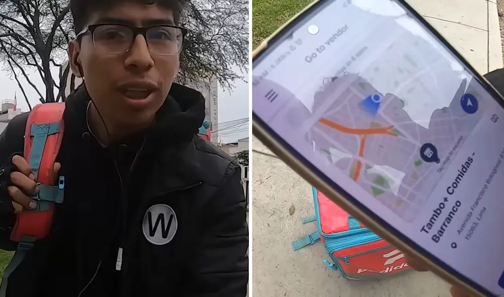 El youtuber 'Me Dicen Jhon' trabaja como repartidor de PedidosYa en su tiempo libre. Foto: composición LR/captura YouTube. Video: Me dicen Jhon/YouTube El youtuber 'Me Dicen Jhon' trabaja como repartidor de PedidosYa en su tiempo libre. Foto: composición LR/captura YouTube. Video: Me dicen Jhon/YouTube