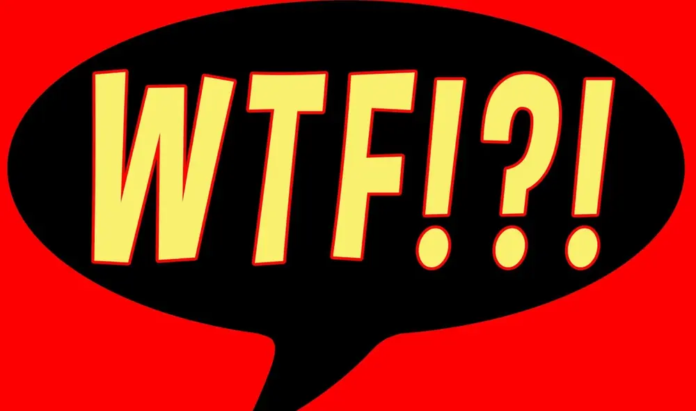 'WTF' es una de las expresiones más usadas, sobre todo en las conversaciones de WhatsApp. Foto: Facebook. 'WTF' es una de las expresiones más usadas, sobre todo en las conversaciones de WhatsApp. Foto: Facebook.