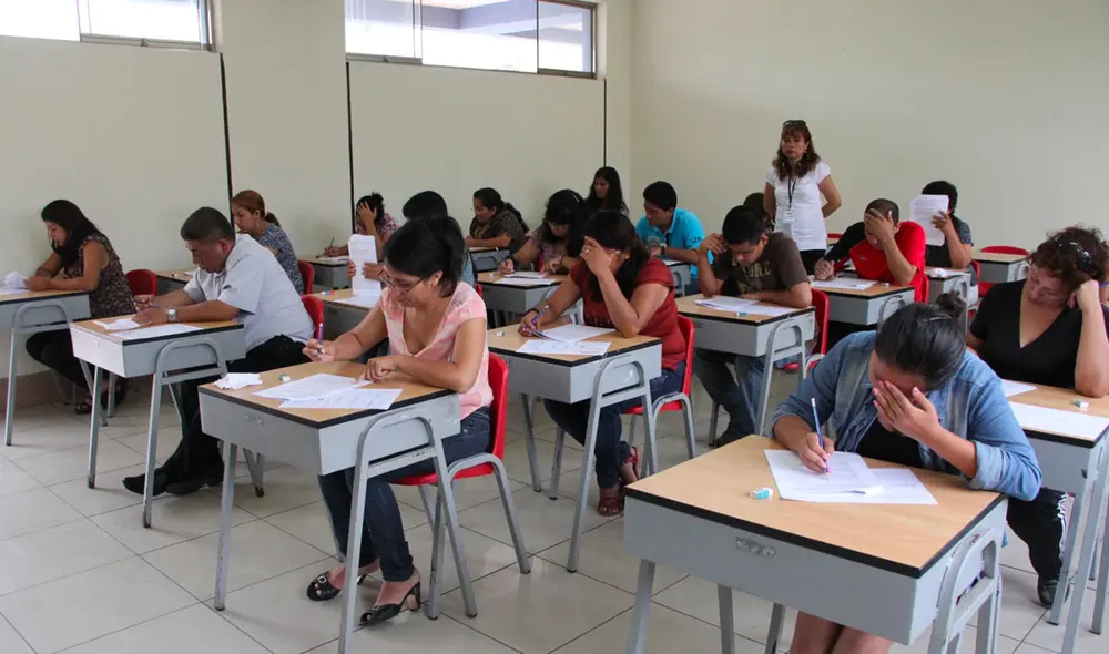 El examen docente es una prueba que busca mejorar el salario de los profesores. Foto: Minedu El examen docente es una prueba que busca mejorar el salario de los profesores. Foto: Minedu
