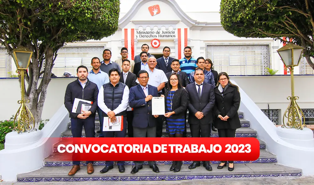 Entidad del Estado requiere contratar personal calificado a nivel nacional. Foto: composición de Jazmin Ceras / La República / Ministerio de Justicia Entidad del Estado requiere contratar personal calificado a nivel nacional. Foto: composición de Jazmin Ceras / La República / Ministerio de Justicia