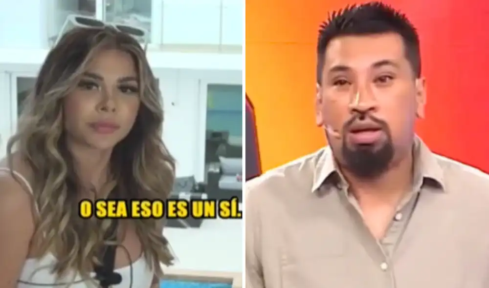 ¿Gabriela Serpa y Aldo Miyashiro juntos? Modelo sorprende con dichos. Foto: composición LR/ATV/América TV - Video: ATV ¿Gabriela Serpa y Aldo Miyashiro juntos? Modelo sorprende con dichos. Foto: composición LR/ATV/América TV - Video: ATV