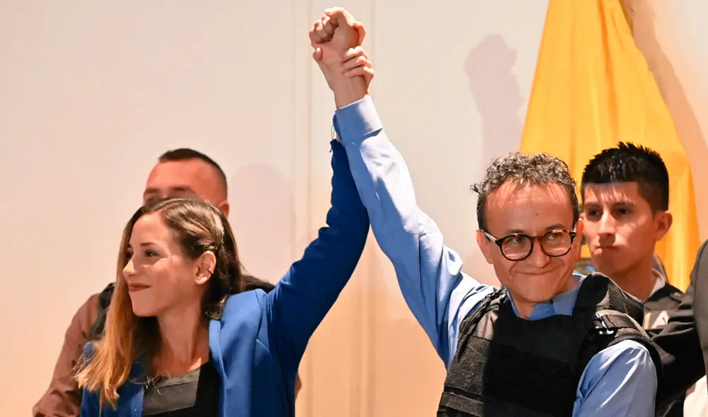 El CNE informó que, pese la candidatura de Zurita, en las boletas aparecerá el rostro de Fernando Villavicencio, porque ya se imprimieron las cédulas. Foto: AFP