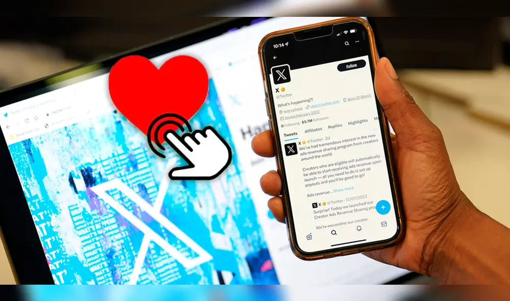 Si los usuarios desean seguir viendo las publicaciones en orden cronológico deben iniciar sesión en X. Foto: composición LR/TecnoBirdman/Europa Press