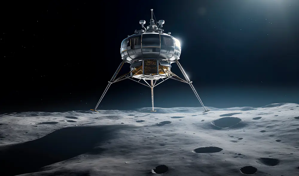 Anteriormente, los países que han logrado aterrizar en la Luna son EE. UU., China y la Unión Soviética. Foto: Adobe Stock Anteriormente, los países que han logrado aterrizar en la Luna son EE. UU., China y la Unión Soviética. Foto: Adobe Stock