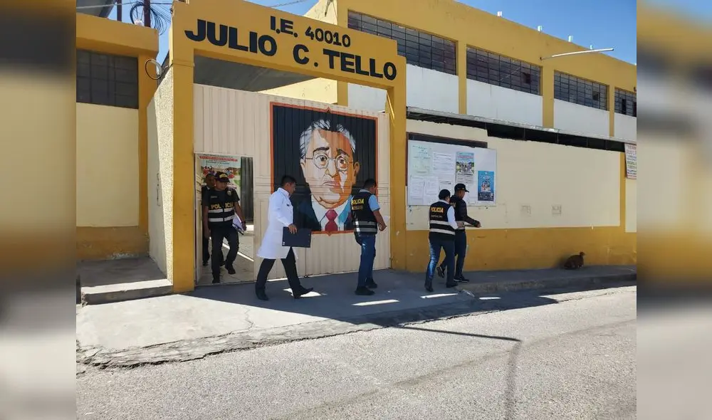 Grave hecho ocurrió en colegio de Arequipa. Foto: Leonela Aquino/La República Grave hecho ocurrió en colegio de Arequipa. Foto: Leonela Aquino/La República