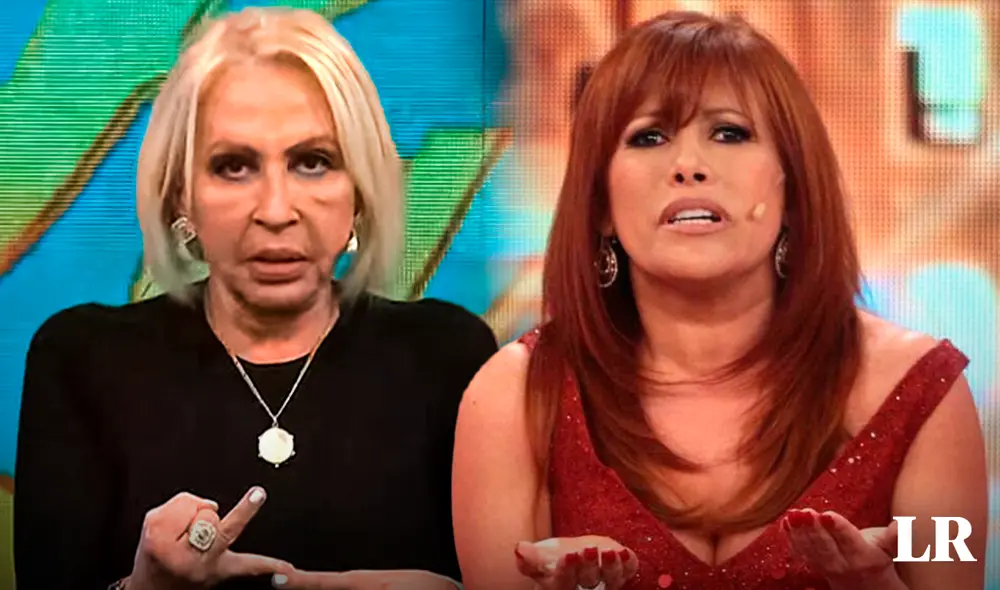 Un antiguo ampay fue el motivo de un tenso momento entre Magaly Medina y Laura Bozzo. Foto: composición Álvaro Lozano/LR/Difusión
