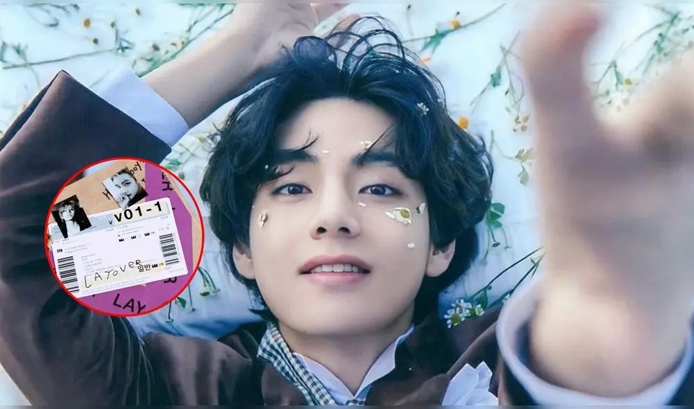 Taehyung anunció la segunda fase de su álbum debut. Foto: composición LR/HYBE