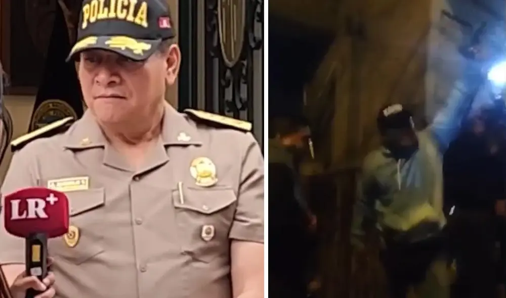 Comandante lamentó el actuar de policías que dispararon durante un velorio. Foto: composición LR/Jessica Merino
