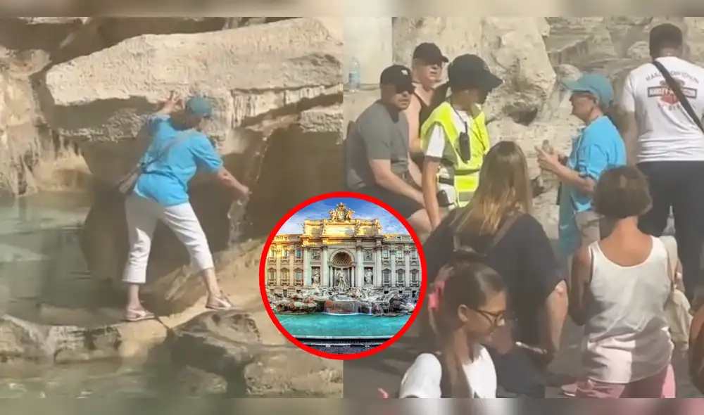 Las personas que se encontraban en el lugar registraron el hecho. Foto: composición LR/TikTok/@LaListaNews