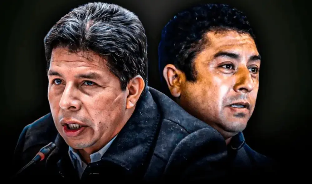 El congresista negó alguna vinculación con esta red criminal que estaría liderada por Pedro Castillo. Foto: composición de Gerson Cardoso / La República