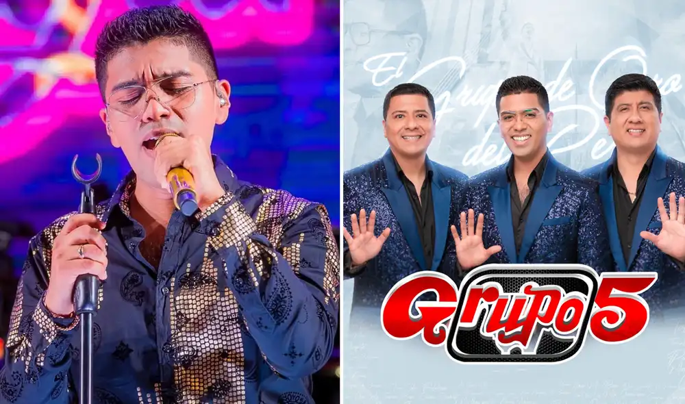 Los estudiantes expresaron su deseo de corear las canciones del Grupo 5.Foto: composición LR/Grupo 5/Andina