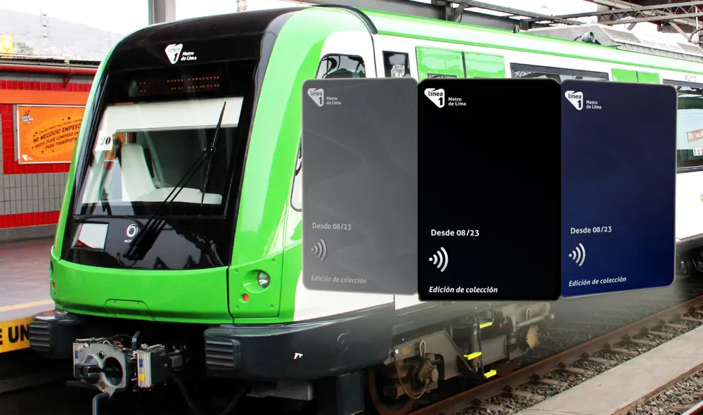 La Línea 1 del Metro de Lima lanza nueva colección de tarjetas con beneficios exclusivos. Foto: composición LR
