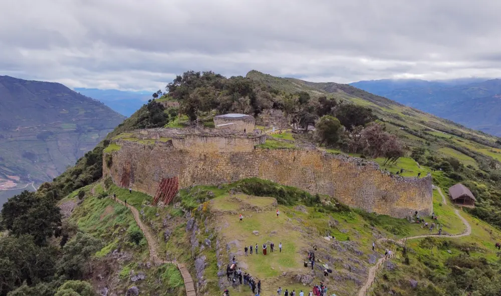 Kuélap es un lugar que perteneció a la cultura Chachapoyas. Foto: Andina