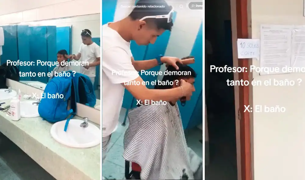 Usuarios en TikTok aplaudieron que se gane el dinero honestamente para su universidad. Foto: composición de LR/@Leovega2907/TikTok