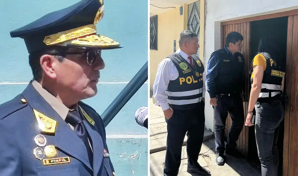 Fidel Pisfil señaló que se realizó un operativo tras una labor de inteligencia. Foto: composición LR