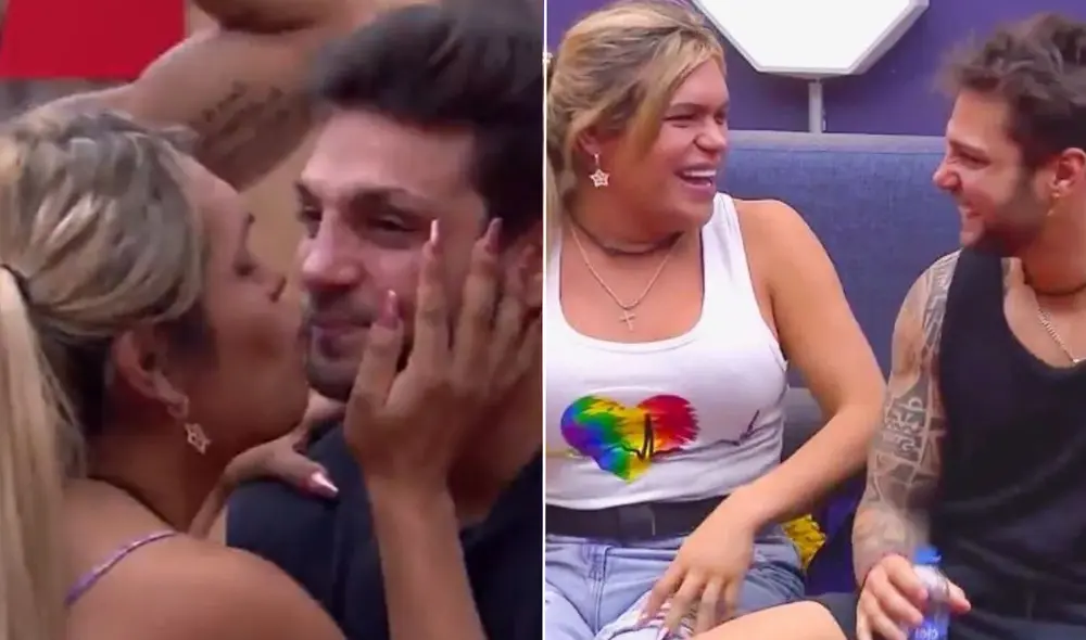 Nicola Porcella y Wendy Guevara se convirtieron en grandes amigos en 'La casa de los famosos'. Foto: composición LR/TeleMundo