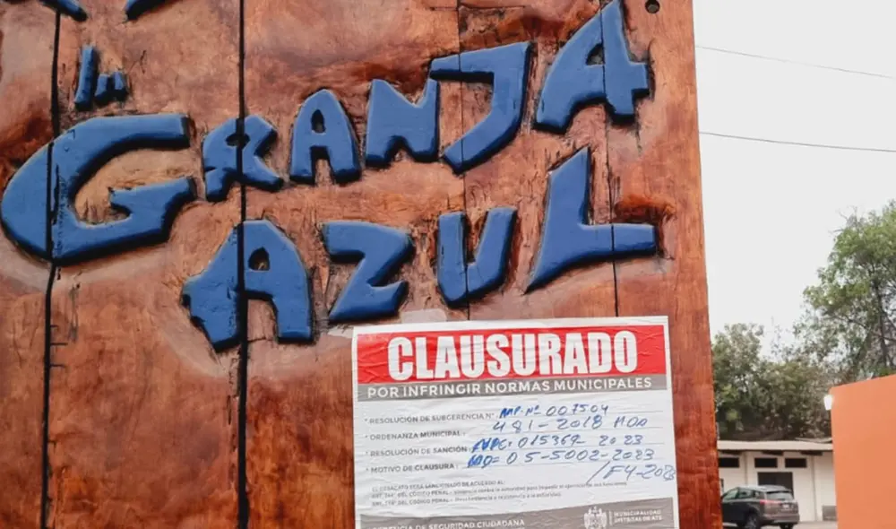 La clausura del local de la Granja Azul se realizó el pasado 8 de agosto. Foto: Bárbara Mamani/La República La clausura del local de la Granja Azul se realizó el pasado 8 de agosto. Foto: Bárbara Mamani/La República