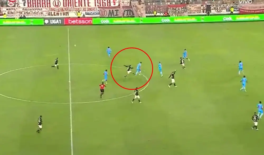 Universitario quedó con 21 puntos en el Clausura tras igualar con Garcilaso. Foto: captura GolPerú