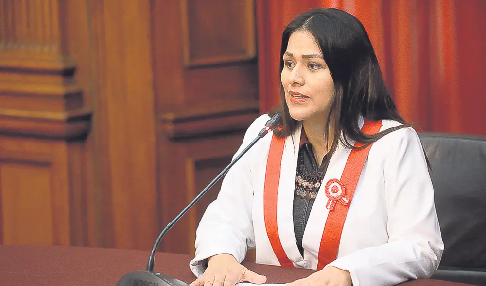 Nuevo escenario. Silvana Robles espera conformar lo que sería la décimo tercera bancada del presente Congreso, tras renunciar a Perú Libre. Foto: difusión Nuevo escenario. Silvana Robles espera conformar lo que sería la décimo tercera bancada del presente Congreso, tras renunciar a Perú Libre. Foto: difusión